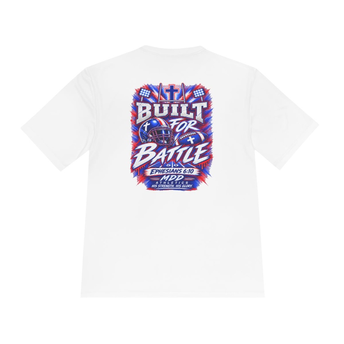Built for Battle Tee — 'Built for Battle' Graphic Performance Shirt