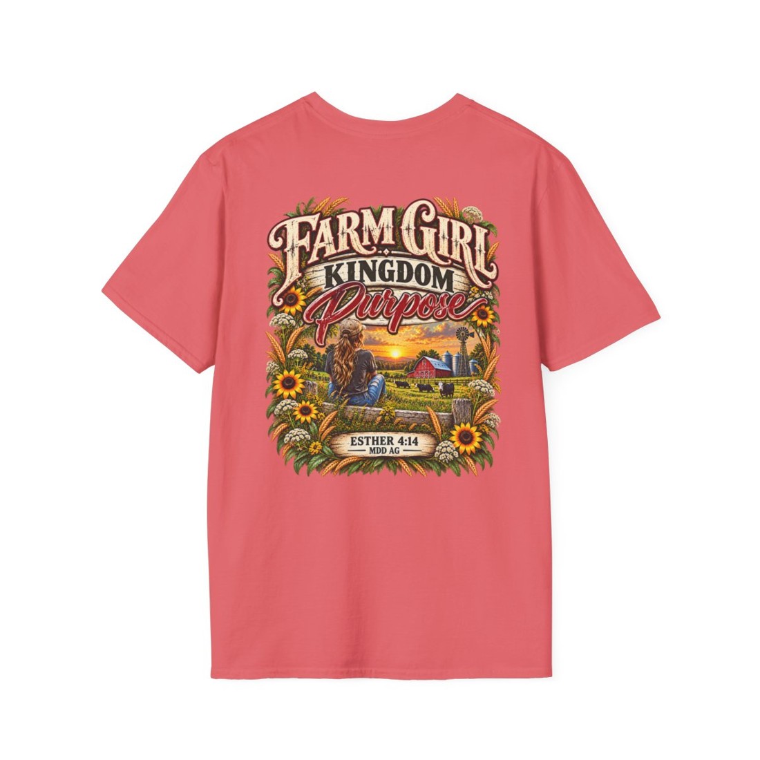 Farm Girl Kingdom & Purpose T-Shirt