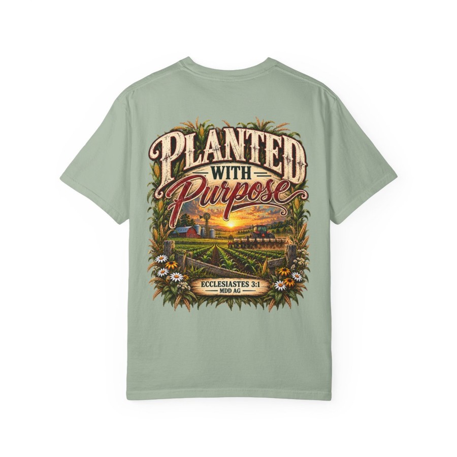 Planted With Purpose T-Shirt — Inspirational Faith Graphic Tee